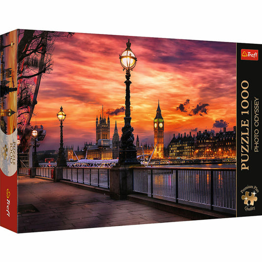 Trefl Puzzle Photo Odyssey Big Ben, London, 1000 Teile, 68 x 48 cm, 10827