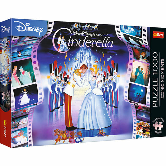 Trefl Puzzle Disney Cinderella, 1000 Teile, 68 x 48 cm, 10829