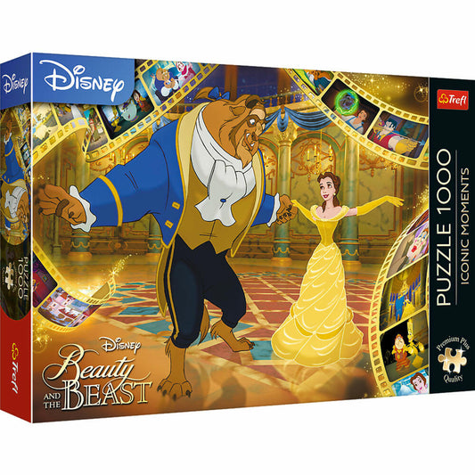 Trefl Puzzle Disney Die Schöne und das Biest, 1000 Teile, 68 x 48 cm, 10832