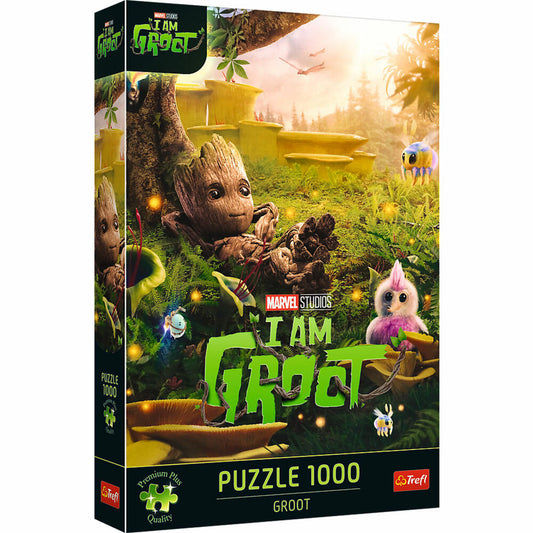 Trefl Puzzle Marvel Groot, 1000 Teile, 68 x 48 cm, 10834