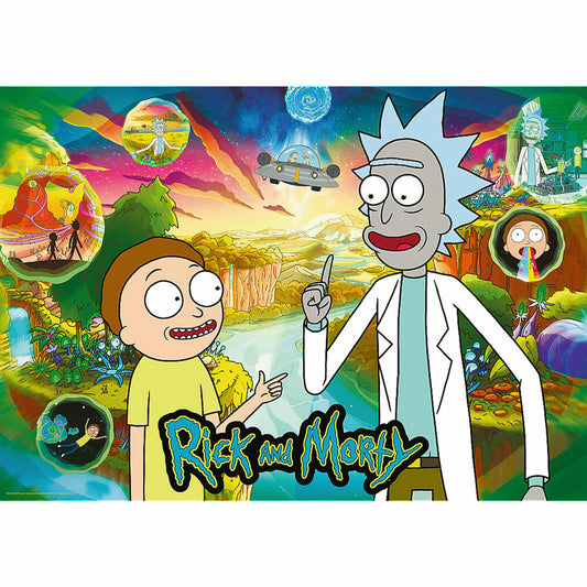 Trefl Puzzle Rick and Morty, 1000 Teile, 68 x 48 cm, 10838