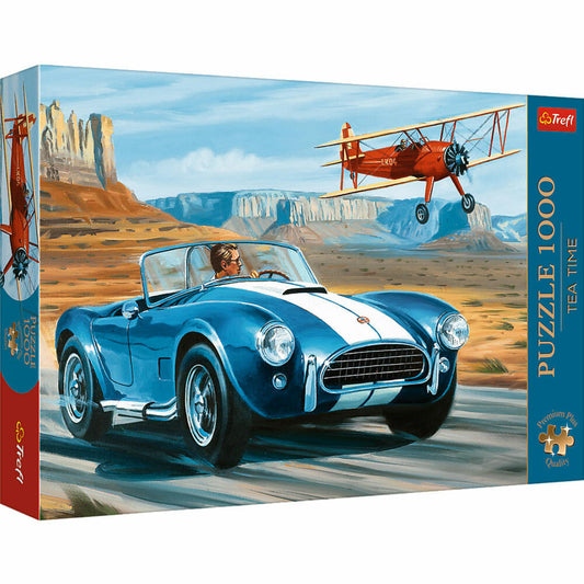 Trefl Puzzle Tea Time Das Wüstenrennen, 1000 Teile, 68 x 48 cm, 10844