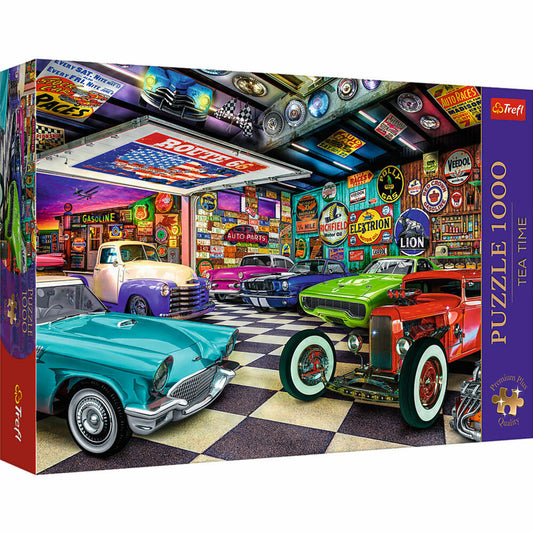 Trefl Puzzle Tea Time Automuseum, 1000 Teile, 68 x 48 cm, 10845