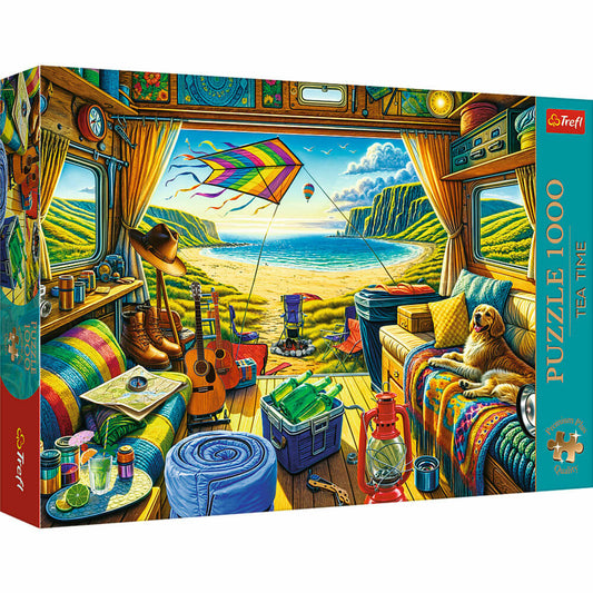 Trefl Puzzle Tea Time Van Life, 1000 Teile, 68 x 48 cm, 10851
