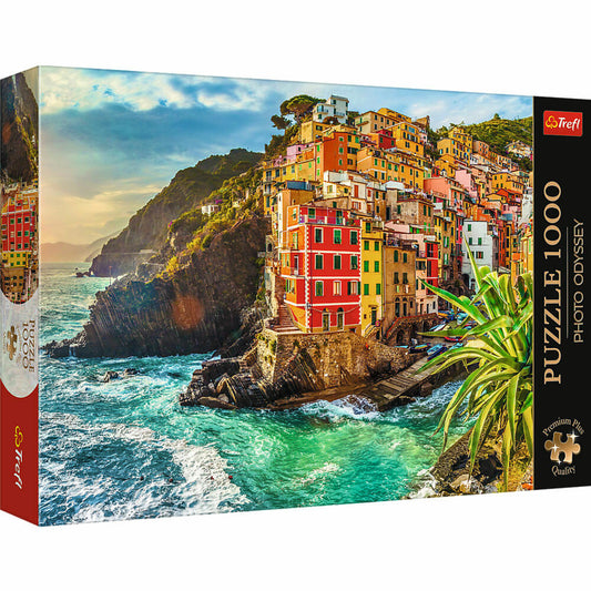 Trefl Puzzle Photo Odyssey Riomaggiore, Italien , 1000 Teile, 68 x 48 cm, 10855