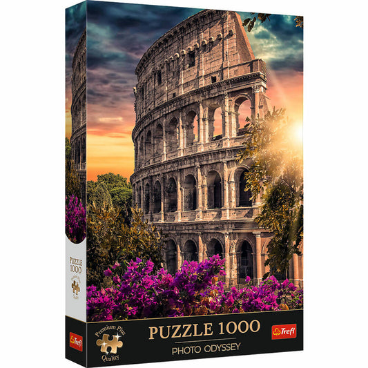 Trefl Puzzle Photo Odyssey Colosseum, Rom Amphitheater, 1000 Teile, 68 x 48 cm, 10857