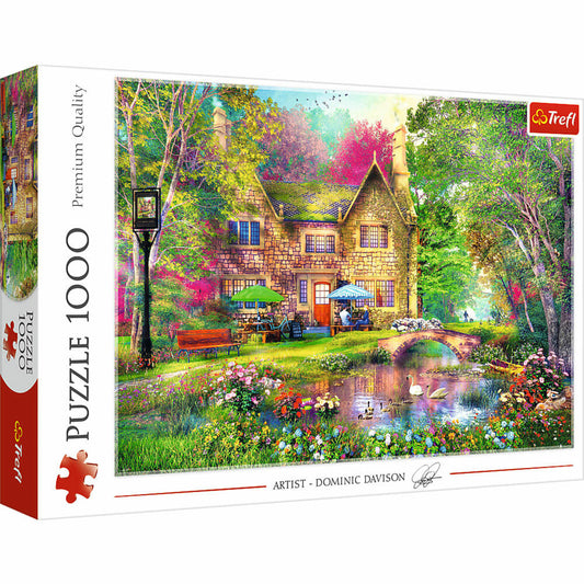 Trefl Puzzle Wald-Oase, 1000 Teile, 68 x 48 cm, 10861