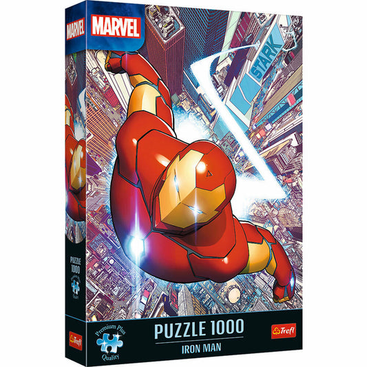 Trefl Puzzle Marvel Iron Man, 1000 Teile, 68 x 48 cm, 10862