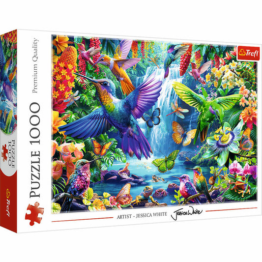 Trefl Puzzle Tropische Kolibris, 1000 Teile, 68 x 48 cm, 10880