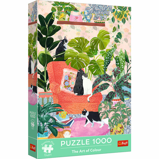 Trefl Puzzle Art of Colour Trautes Heim, 1000 Teile, 68 x 48 cm, 10892