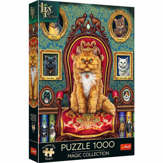 Trefl Puzzle Magic Collection: Verrückt nach Katzen, 1000 Teile, 68 x 48 cm, 10896