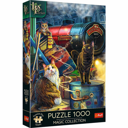 Trefl Puzzle Magic Collection: Hexenwald-Express, 1000 Teile, 68 x 48 cm, 10897