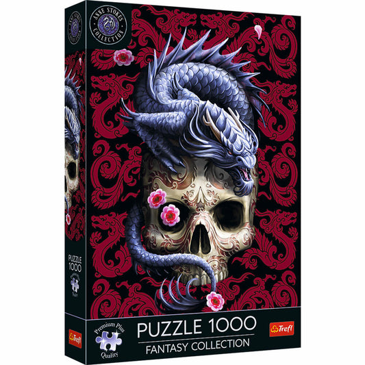 Trefl Puzzle Fantasy Collection: Orientalischer Drachen, 1000 Teile, 68 x 48 cm, 10901