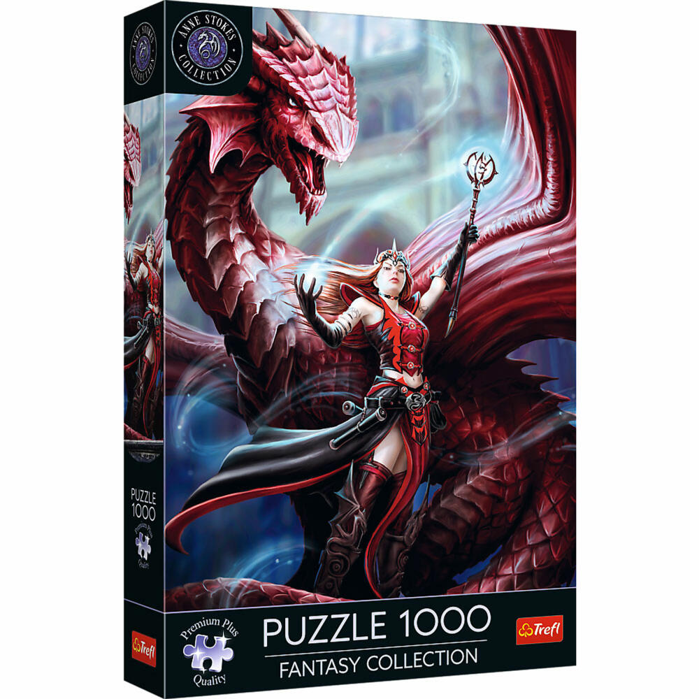 Trefl Puzzle Fantasy Collection: Scharlachroter Magier, 1000 Teile, 68 x 48 cm, 10902
