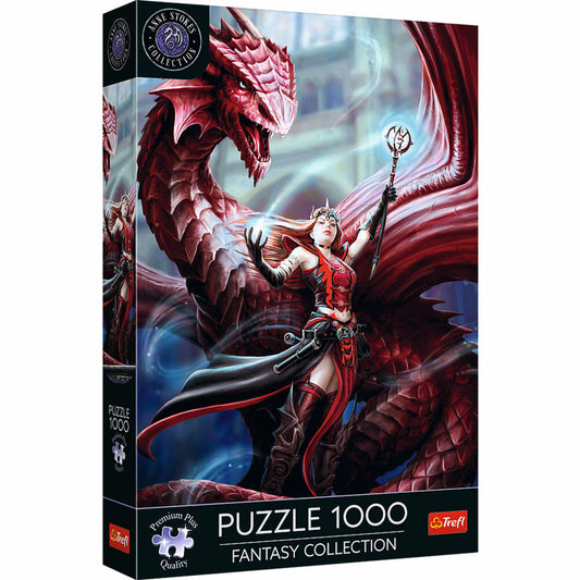 Trefl Puzzle Fantasy Collection: Scharlachroter Magier, 1000 Teile, 68 x 48 cm, 10902