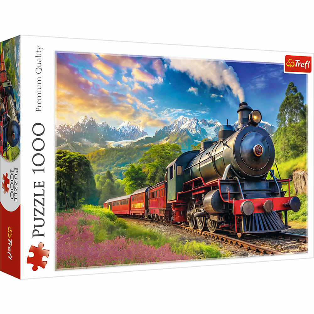 Trefl Puzzle Dampflok, 1000 Teile, 68 x 48 cm, 10929