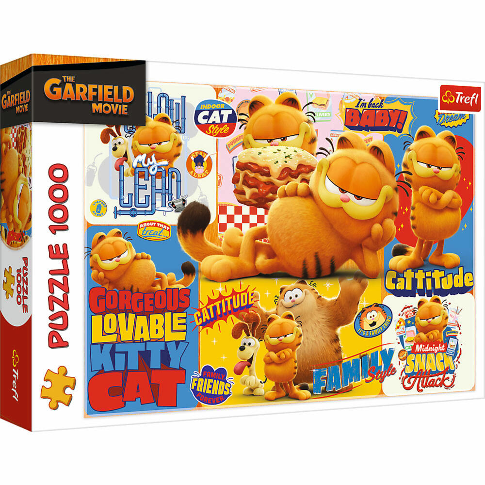 Trefl Puzzle Garfield, 1000 Teile, 68 x 48 cm, 10935