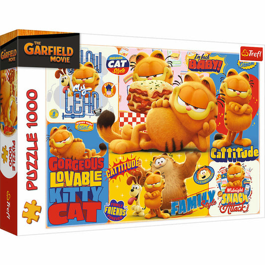 Trefl Puzzle Garfield, 1000 Teile, 68 x 48 cm, 10935