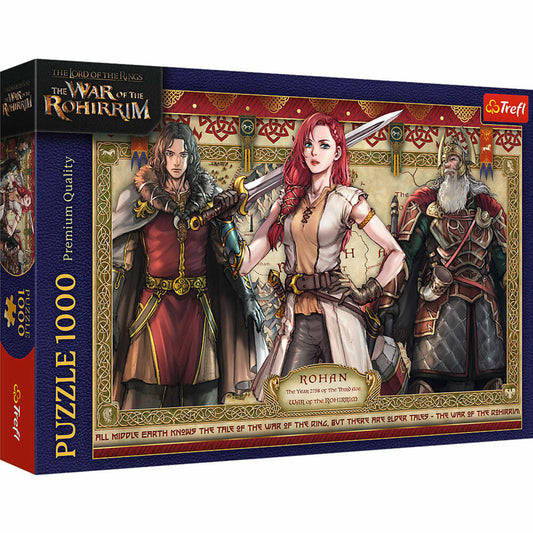 Trefl Puzzle Lord of the Rings, Herr der Ringe, 1000 Teile, 68 x 48 cm, 10937