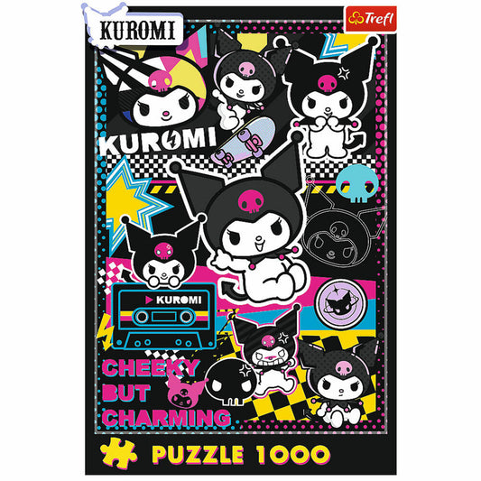 Trefl Puzzle Hello Kitty Kuromi, 1000 Teile, 68 x 48 cm, 10958