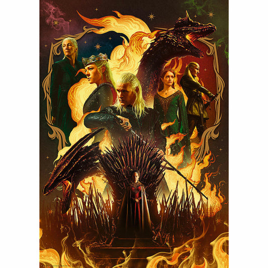 Trefl Puzzle House of Dragons, 1000 Teile, 68 x 48 cm, 12068