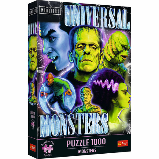 Trefl Puzzle Universal Monsters, 1000 Teile, 68 x 48 cm, 12070