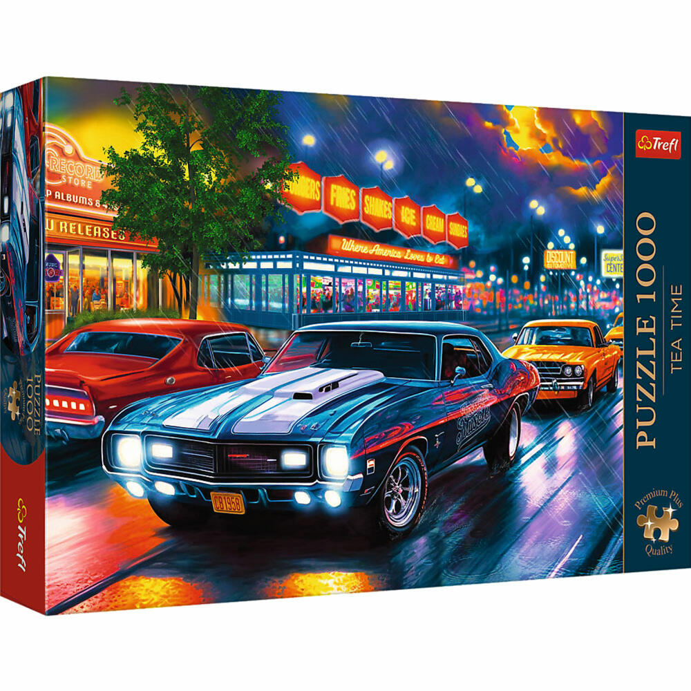 Trefl Puzzle Tea Time Autos, 1000 Teile, 68 x 48 cm, 12076