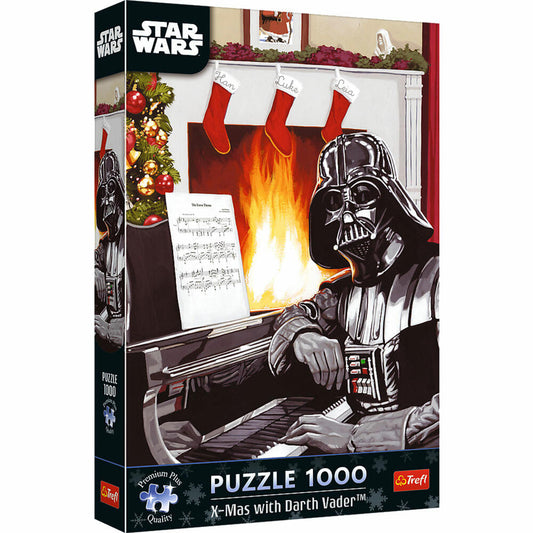 Trefl Puzzle Star Wars - X-mas with Vader, 1000 Teile, 68 x 48 cm, 12085