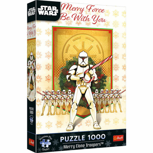 Trefl Puzzle Star Wars - Marry Clone Troopers, 1000 Teile, 68 x 48 cm, 12086
