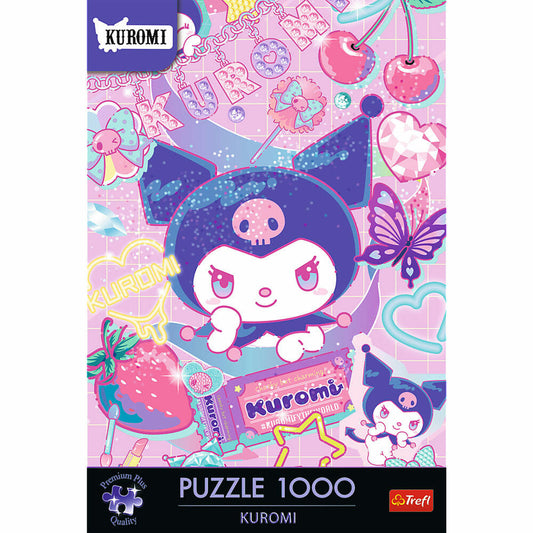 Trefl Puzzle Hello Kitty Kuromi, 1000 Teile, 68 x 48 cm, 12106