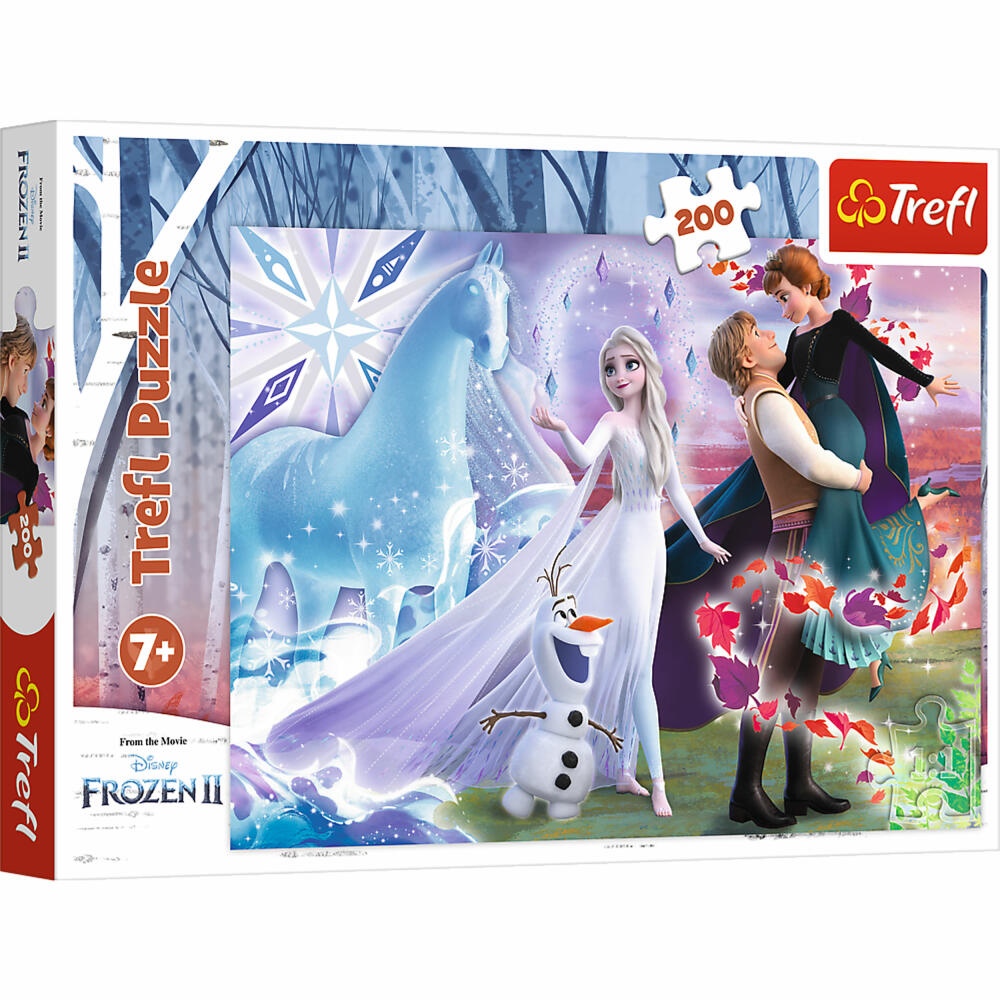 Trefl Puzzle Disney Frozen, Kinderpuzzle, 200 Teile, 48 x 34 cm, 13265