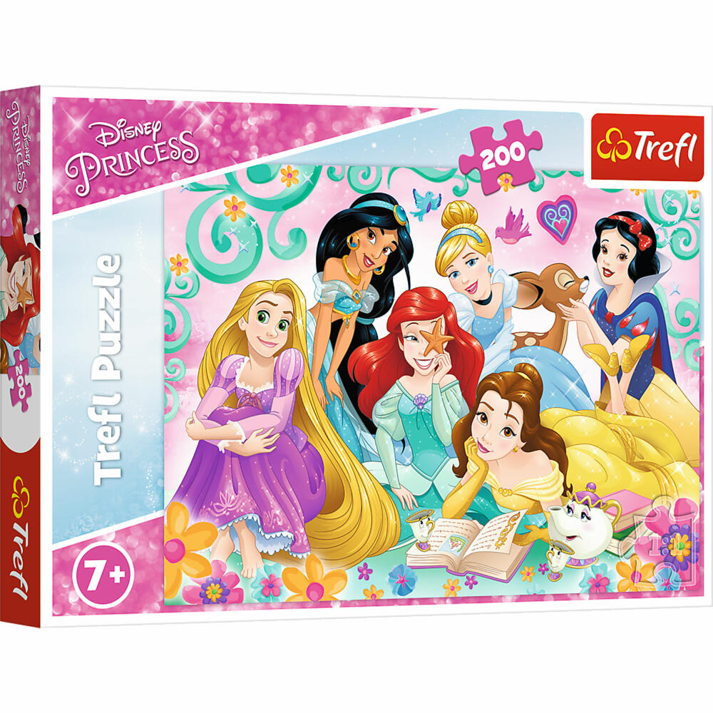 Trefl Puzzle Disney Princess, Kinderpuzzle, 200 Teile, 48 x 34 cm, 13268