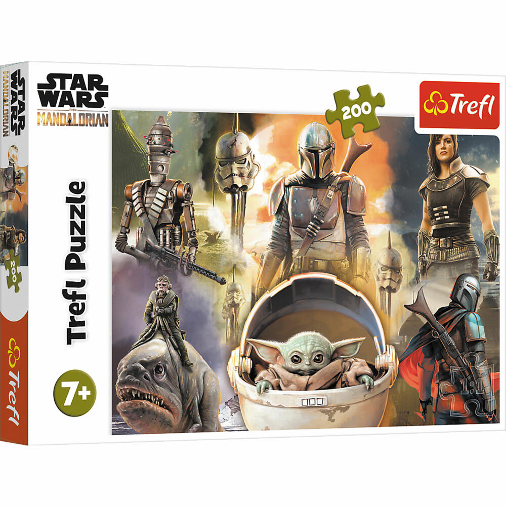 Trefl Puzzle Star Wars, Kinderpuzzle, 200 Teile, 48 x 34 cm, 13276