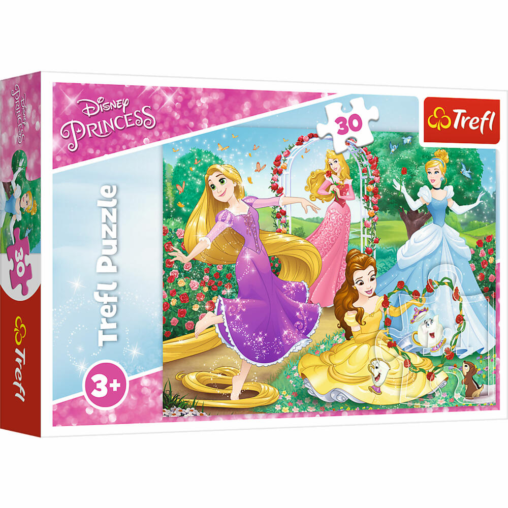Trefl Puzzle Disney Princess, Kinderpuzzle, 30 Teile, 27 x 20 cm, 18267