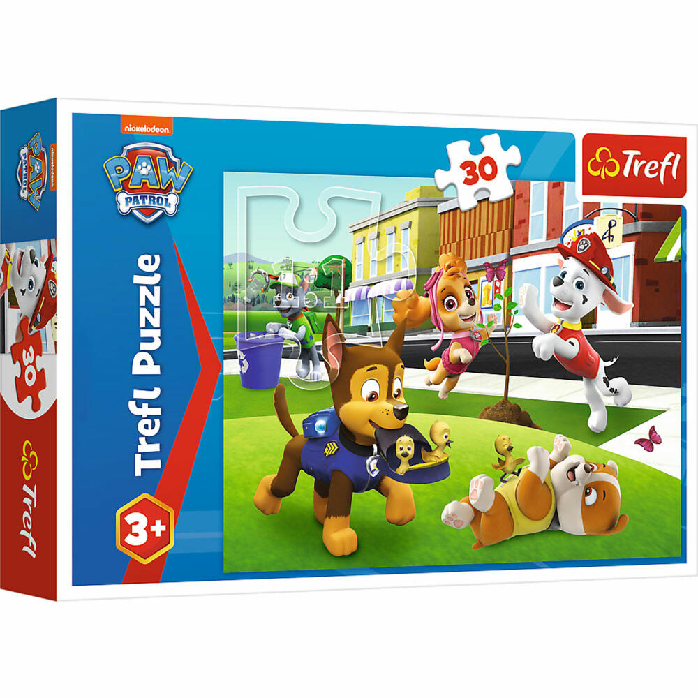 Trefl Puzzle Paw Patrol, Kinderpuzzle, Kinder, 30 Teile, 27 x 20 cm, 18306