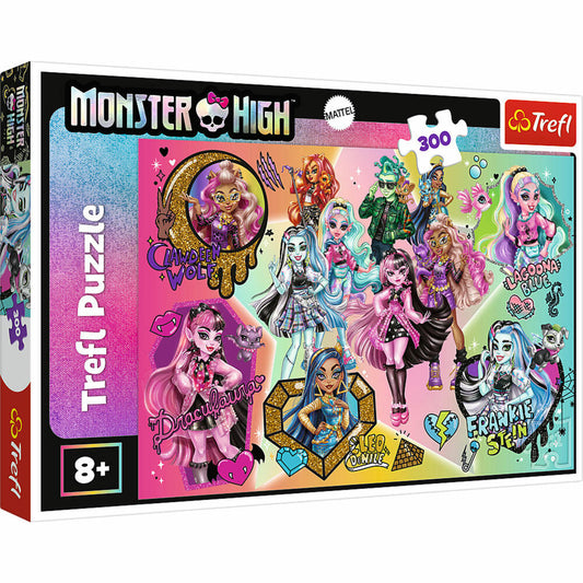 Trefl Puzzle Monster High, Kinderpuzzle, Kinder, 300 Teile, 60 x 40 cm, 23027