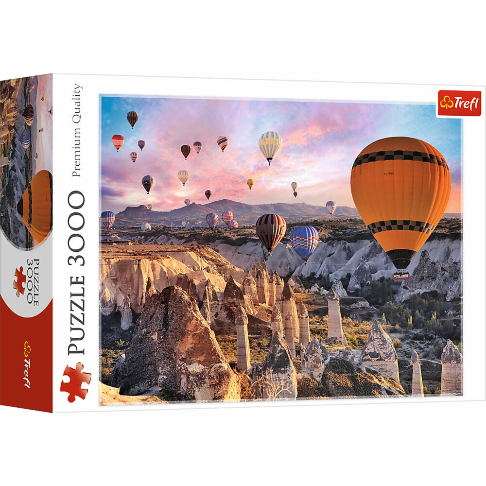 Trefl Puzzle Ballons über Kappadokien, 3000 Teile, 116 x 85 cm, 33059