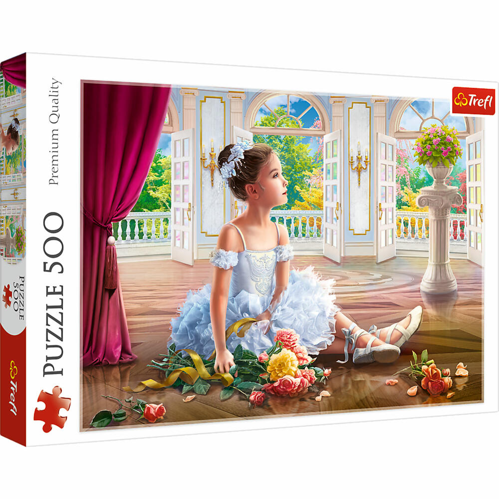 Trefl Puzzle Kleine Ballerina, 500 Teile, 48 x 34 cm, 37351