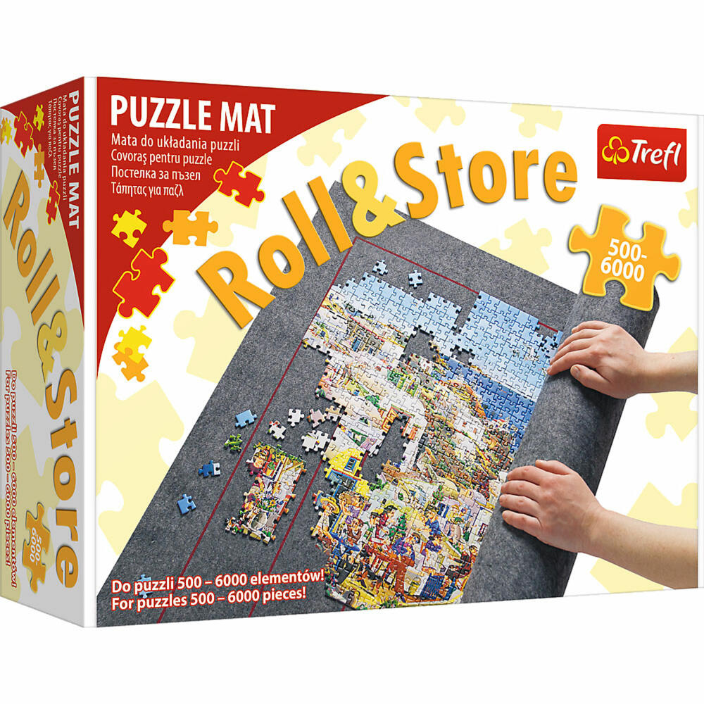 Trefl Puzzle - Matte Roll & Store, Puzzlematte, Puzzleunterlage, für 500 - 6000 Teile , 61440