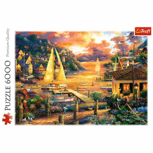 Trefl Puzzle Traumhaftes Fleckchen, 3000 Teile, 116 x 85 cm, 65005