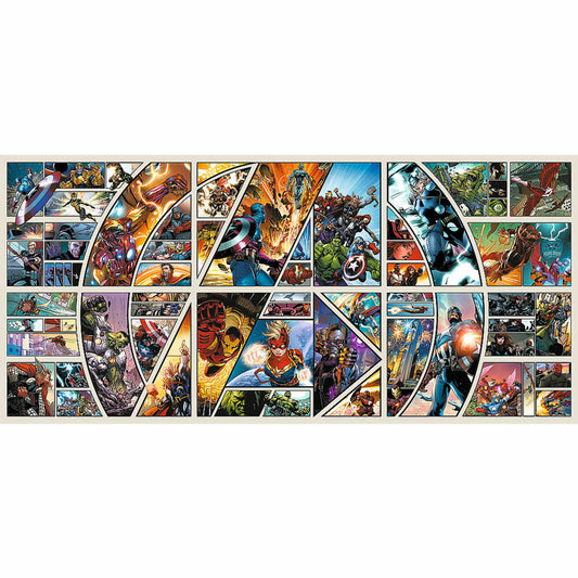 Trefl UFT Puzzle Marvel - Across the Comic Universe, 9000 Teile, 198.6 x 92.8 cm, 81022