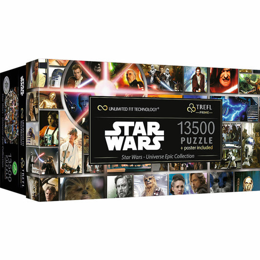Trefl UFT Puzzle Star Wars Sammlung, 13500 Teile, 198.5 x 137.6 cm, 81036