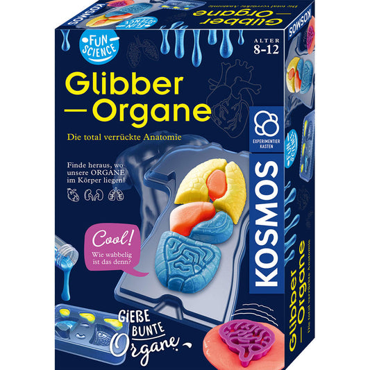 KOSMOS Fun Science Glibber-Organe, Experimentieren, Basteln, Lernen, Entdecken, ab 8 Jahren, 654184