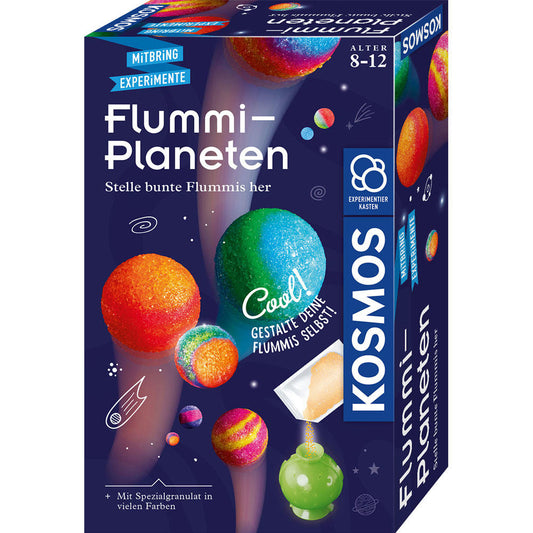 KOSMOS Flummi-Planeten, Experimentierkasten, Experimentier Kasten, Flummis selbst gestalten, ab 8 Jahren, 657765