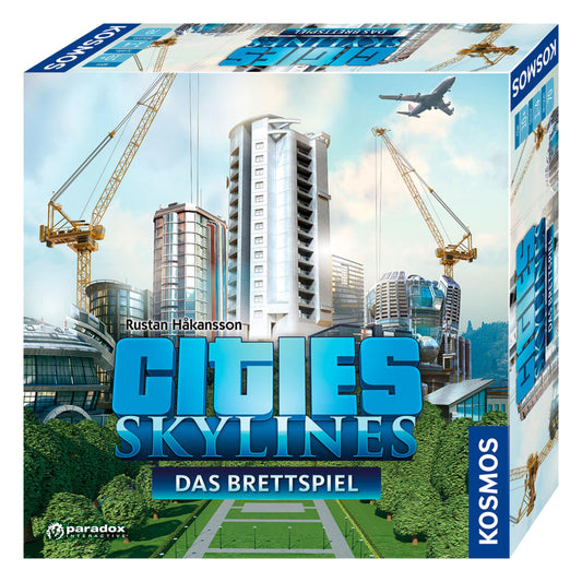 KOSMOS Cities Skylines, Brettspiel, Gesellschaftsspiel, Spiel, Städtebau, Aufbauspiel, 1-4 Spieler, ab 10 Jahren, 691462
