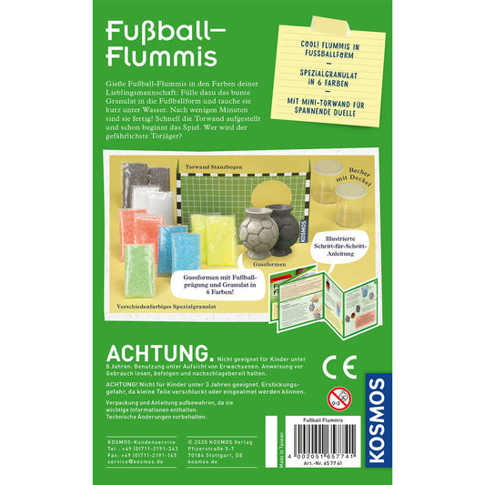 KOSMOS Fußball-Flummis, Experimentieren, Basteln, Lernen, Entdecken, ab 8 Jahren, 657741