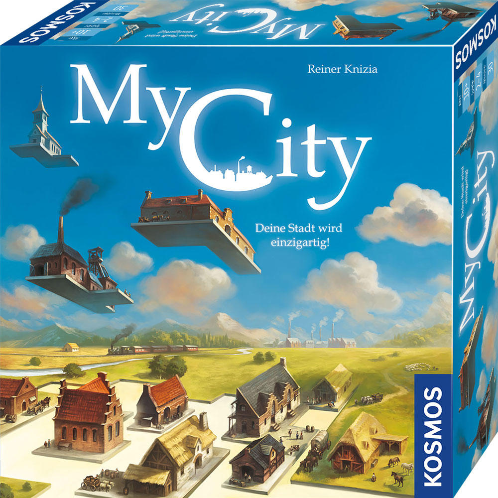 KOSMOS My City, Brettspiel, Familienspiel, Spielzeug, Spielen, Geschenk, ab 10 Jahren, 691486