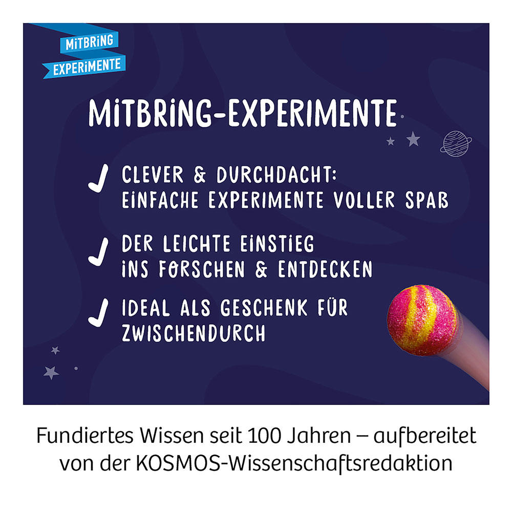 KOSMOS bouncy ball planets, experiment box, experiment box, design your own bouncy balls, from 8 years, 657765