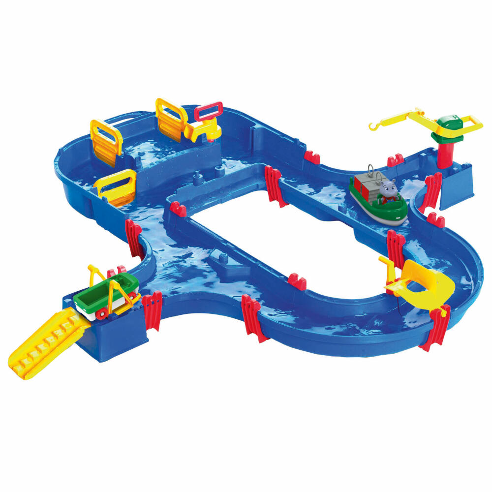 Aquaplay Super Set, Wasserbahn, Boot, Figur, Schleuse, Wasserspielzeug, Spielzeug, 8700001520