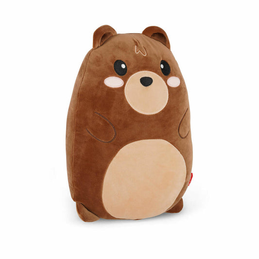 Legami Pillow Super Soft Teddy Bear, Kissen, Dekokissen, Kuschelkissen, SUS0007